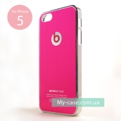 Чехол для iPhone 5 ярко-розовый 